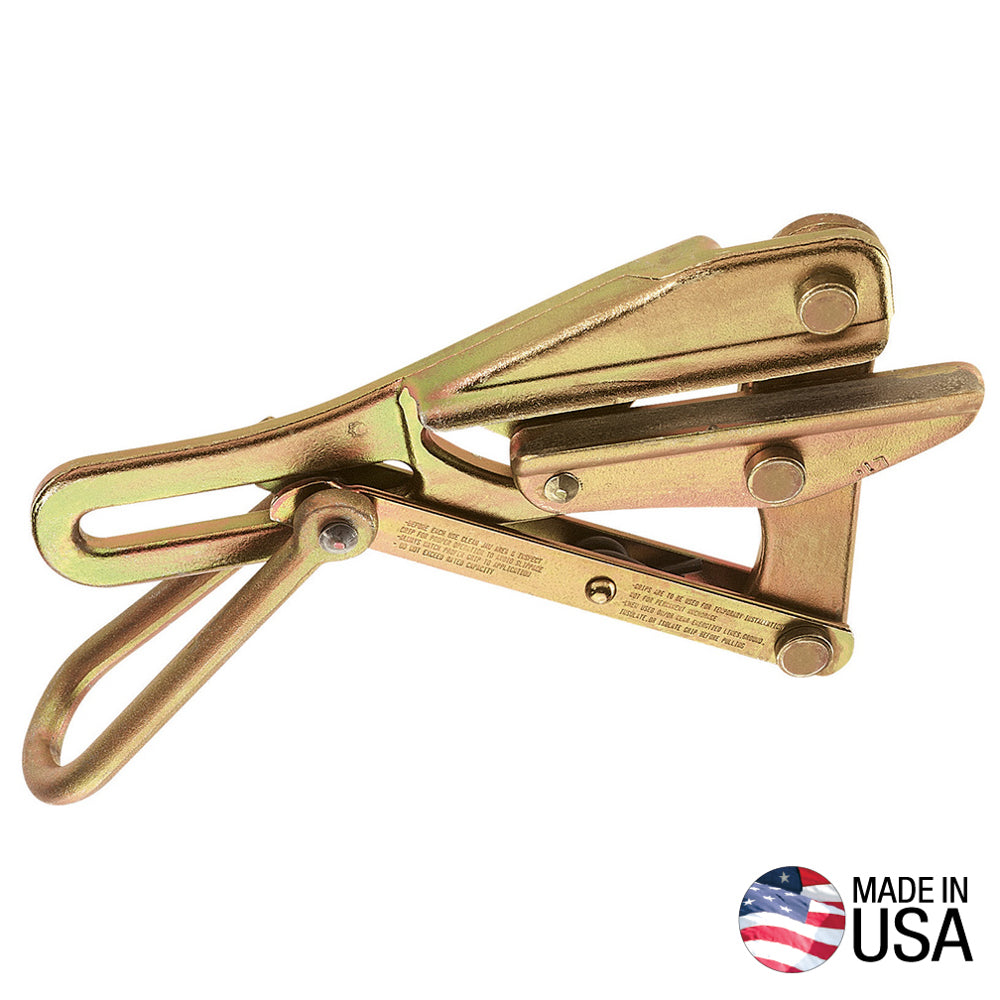 Klein 1656-20 Chicago Grip 0.20" - 0.40" for Bare ACSR Aluminum and Stranded-Copper Cables