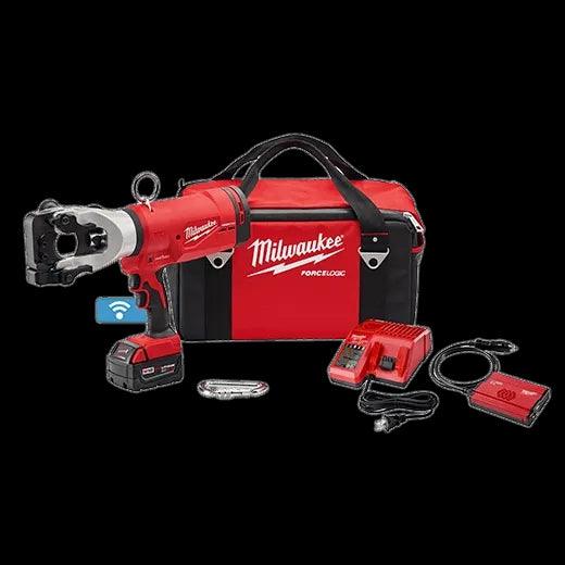 Milwaukee M18 FORCE LOGIC 12 Ton Utility Crimper Kit - T and A Tools