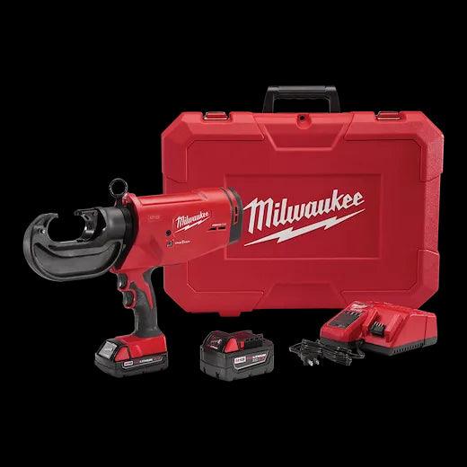 Milwaukee M18 FORCE LOGIC 12 Ton Utility Crimper Kit - T and A Tools