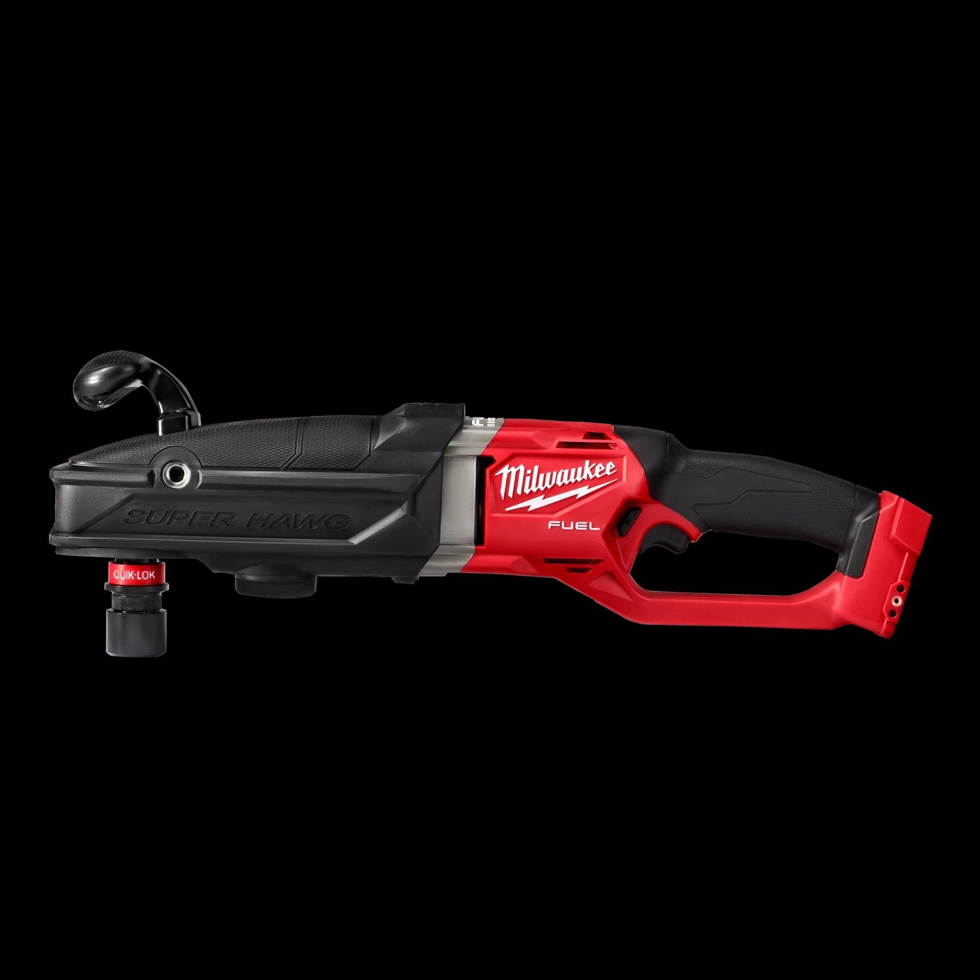 Milwaukee M18 FUEL SUPER HAWG Right Angle Drill w/ QUIK-LOK (Tool Only) - T and A Tools