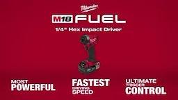 Milwaukee M18 FUEL 1/4" Hex Impact Driver (Tool Only) - T and A Tools