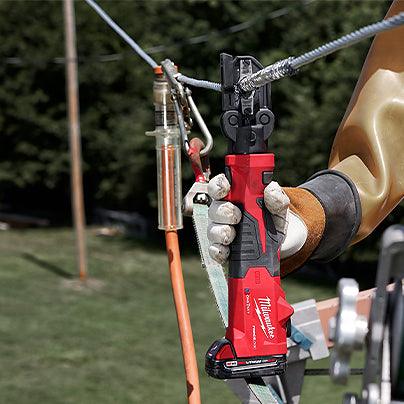 Milwaukee M18 FORCE LOGIC 6T Latched Linear Utility Crimper - T and A Tools