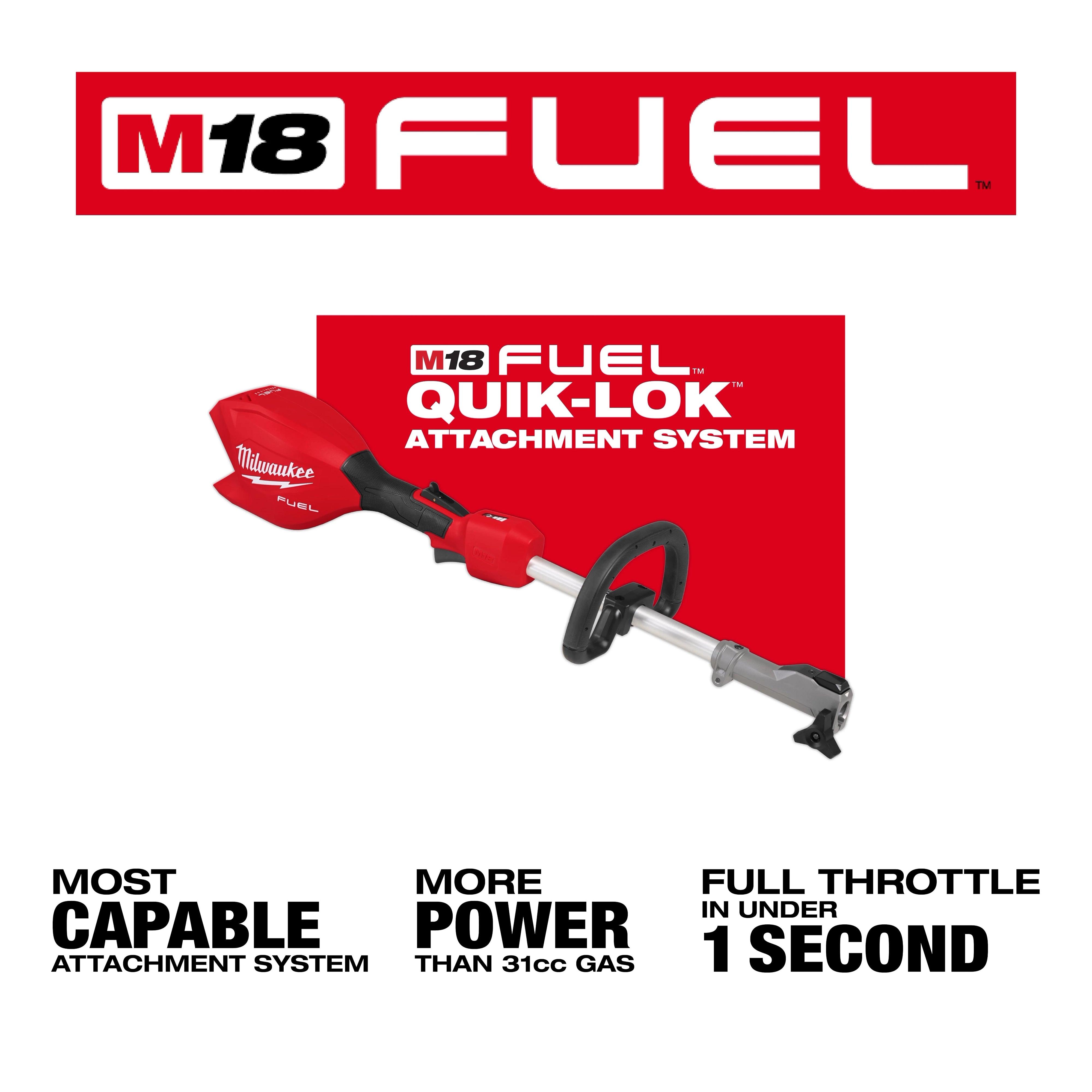 Milwaukee Tools M18 FUEL Power Head w/ QUIK-LOK - T and A Tools