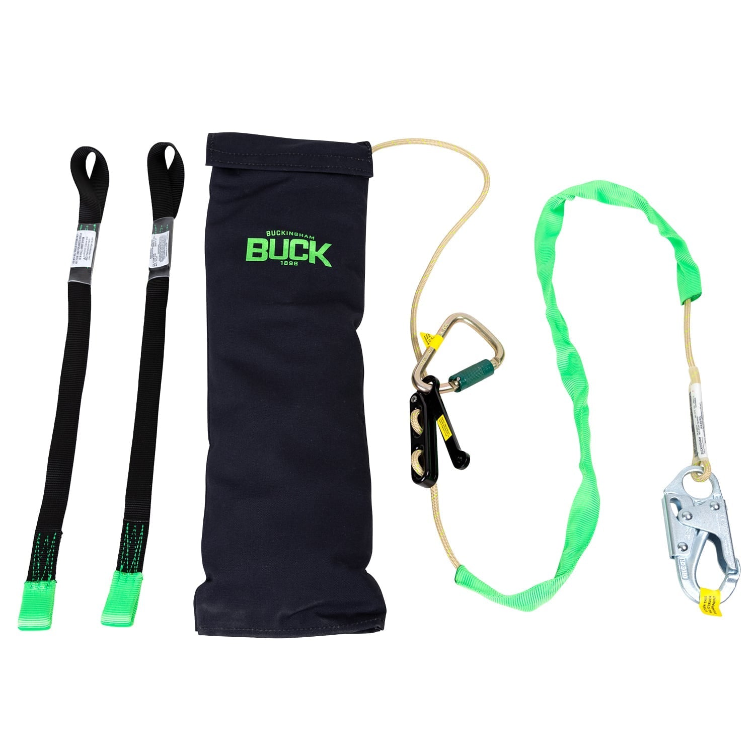 Buckingham 2-Man Bucket Self Rescue System With Arc Flash Rated Bag