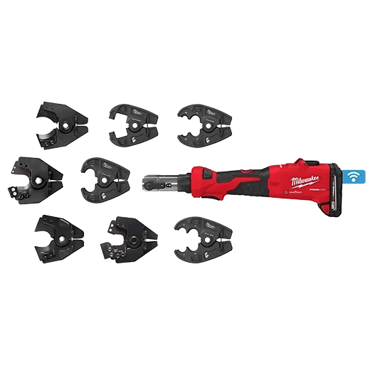 M18™ FORCE LOGIC™ 6T Linear Utility Crimper Kit w/ BG-D3 Jaw - T and A Tools