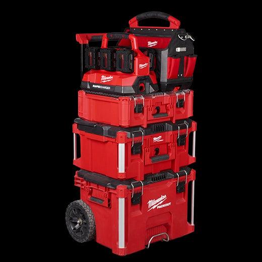 Milwaukee M18 PACKOUT Six Bay Rapid Charger - T and A Tools