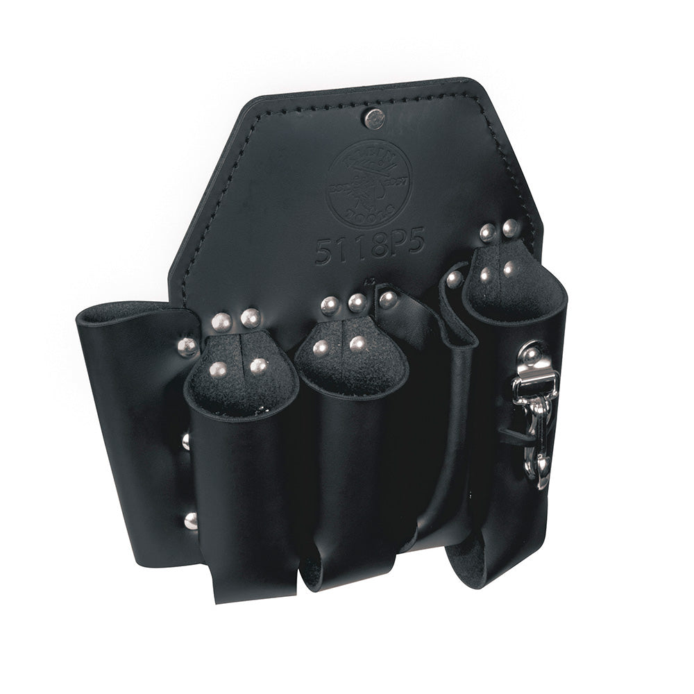 Klein 5 Pocket Leather Tool Pouch