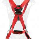Bashlin "X" Style Harness with nylon loop back attachment Q683XAX-M