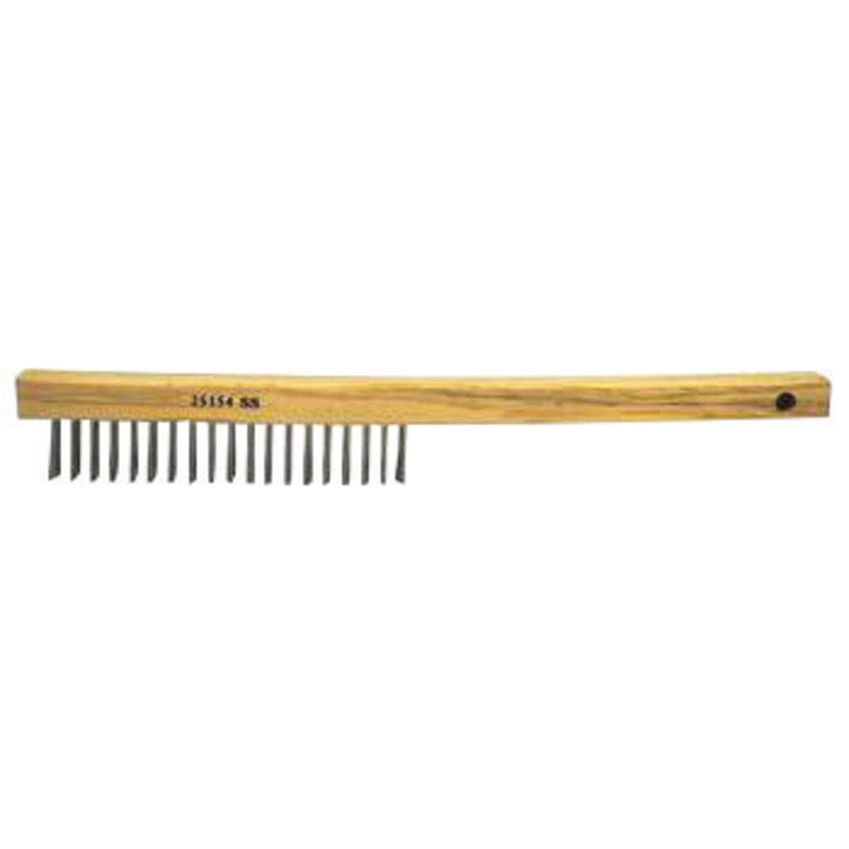 Weiler 6" Wood Handle Wire Brush 25201