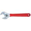 Klein 12 Inch Adjustable Extra Capacity Wrench with Dipped-Handle
