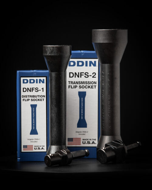 DISTRIBUTION FLIP SOCKET WITH ADAPTER