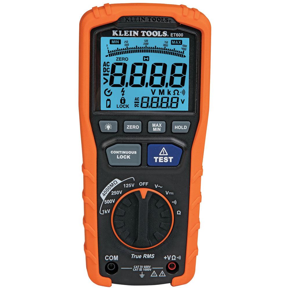 Klein Tools Insulation Resistance Tester - T and A Tools