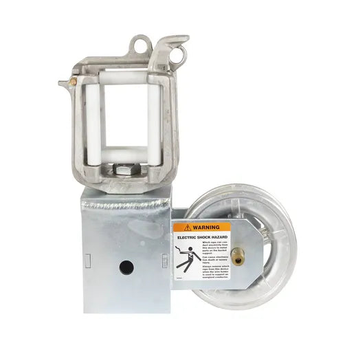 Chance Swivel Wireholder & Sheave Combo For Altec Trucks With 4" Square Jib