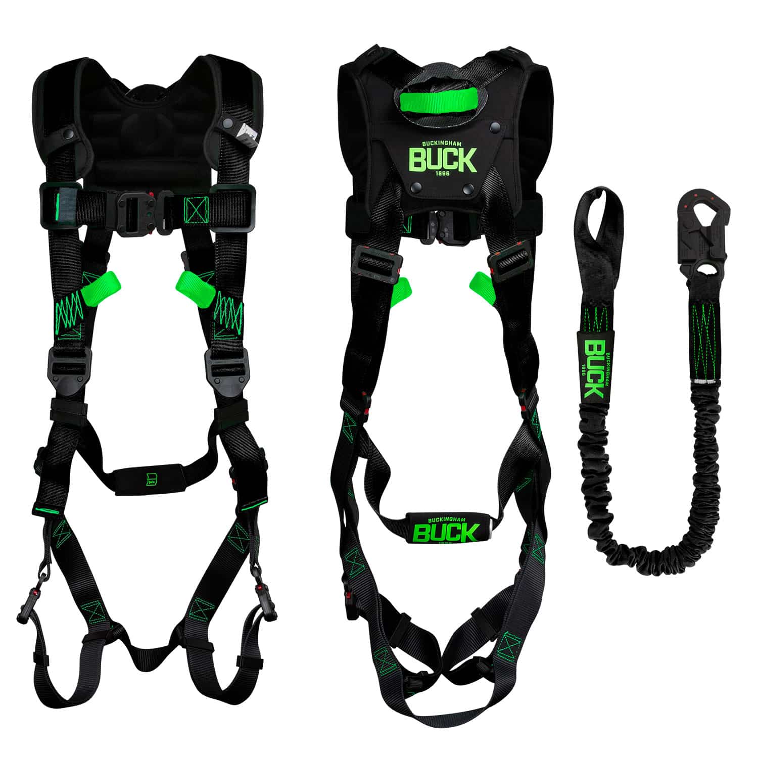 Buckingham BuckOhm TrueFit Harness & Lanyard Kit170