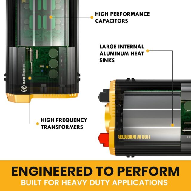 Krieger 1500 Watt Modified Sine Wave Inverter