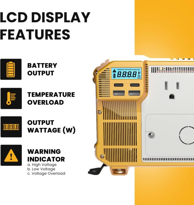 Krieger 4000 Watt Modified Sine Wave Inverter
