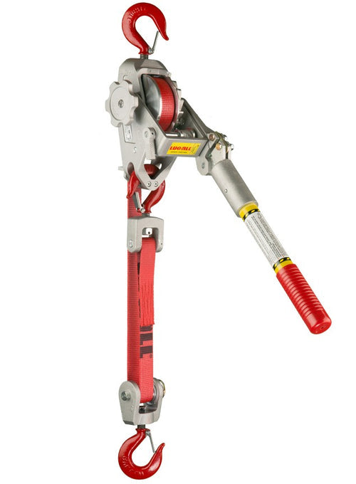 Lug-All 1 1/2 Ton Web Strap Hoist With 11' of strap