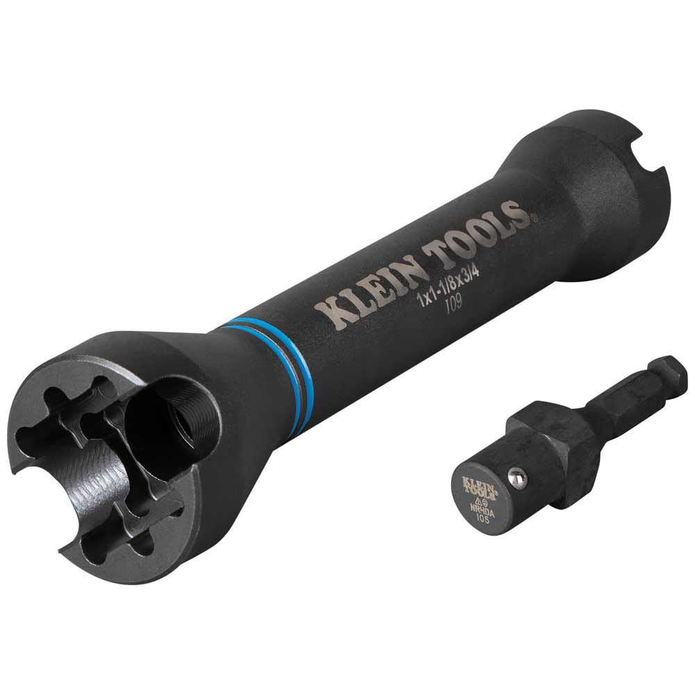 Klein 5-In-1 Deep Impact Socket With Adapter