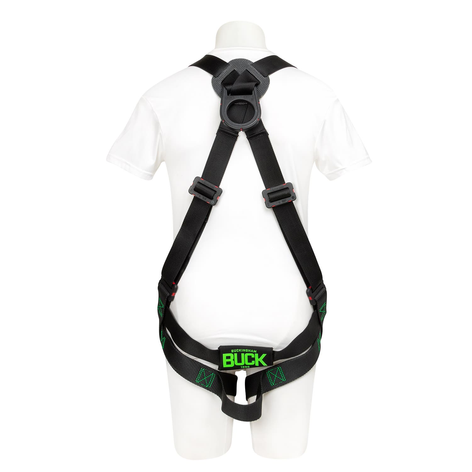 Buckingham BuckOhm TrueFit H-Style Harness  w/ Dielectric D-Ring U68L7NQ23