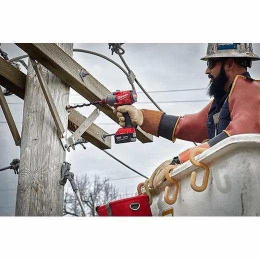 Milwaukee 2865-22 M18 FUEL 7/16 in. Hex Utility High-Torque Impact Wrench with ONE-KEY Kit - T and A Tools