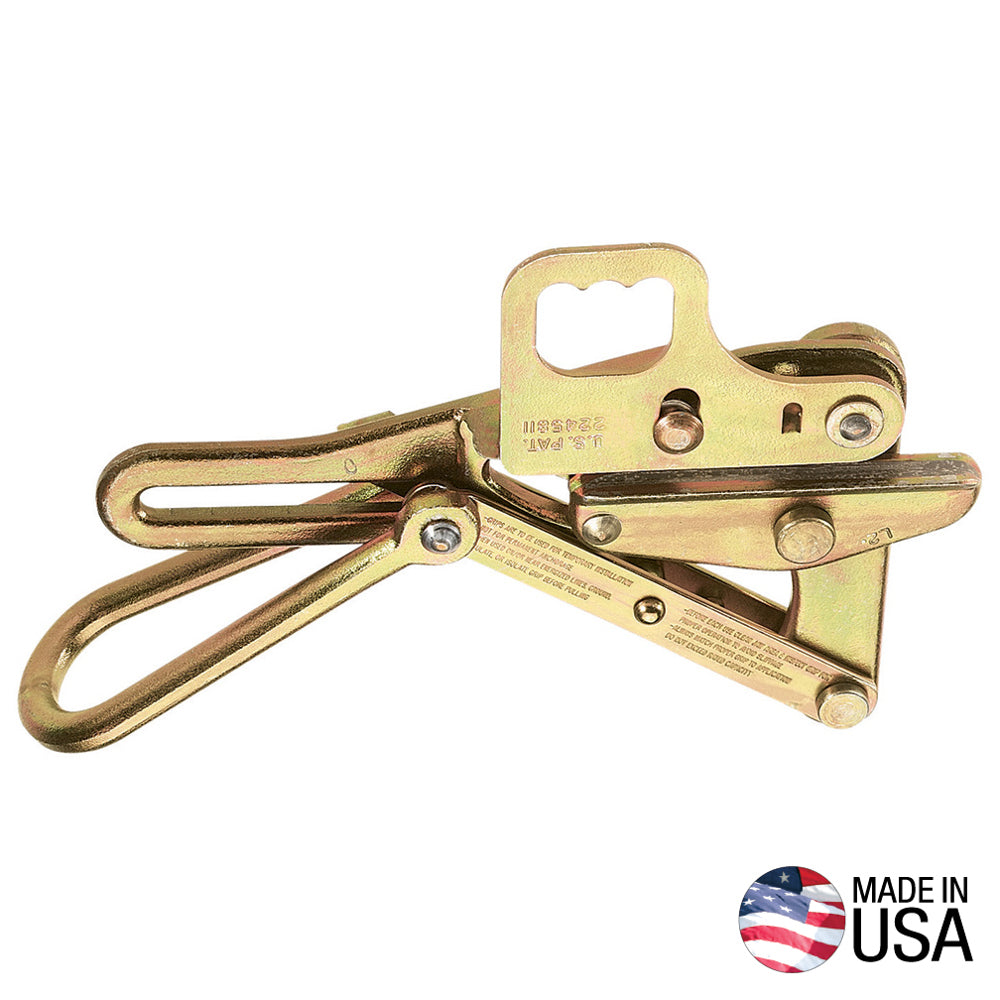 Klein 1656-40H Chicago Grip for Bare Wire .5" to .7" With Hot Latch