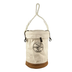 Klein Tools 100 lb Leather Bottom Canvas Bucket With Swivel Snap