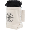 Klein Tools Top Closing Canvas Bolt Bag With Pocket Inside