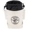 Klein Tools Top Closing Canvas Bolt Bag With Pocket Inside