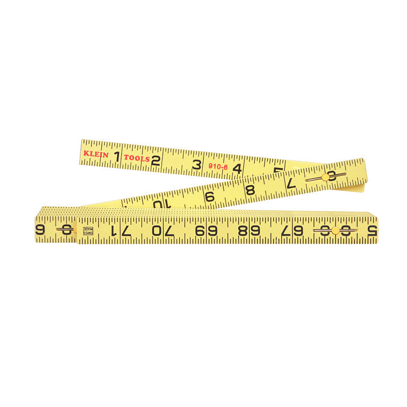 Klein Tools Fiberglass Ruler Inside Read