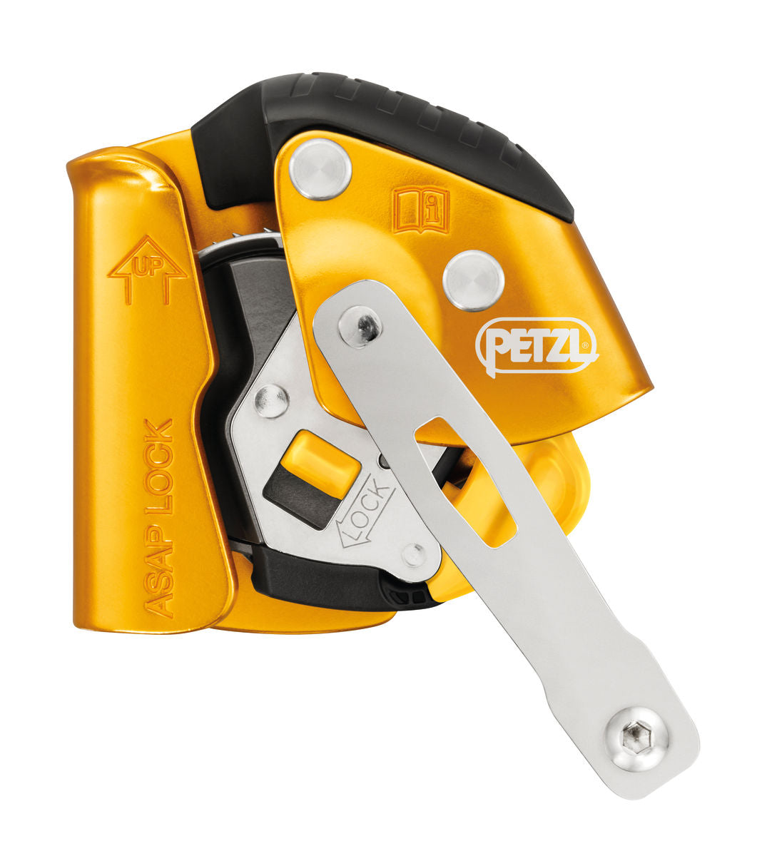 Petzl ASAP® LOCK Mobile fall arrester with locking function and YATES ANSI FR Lanyard