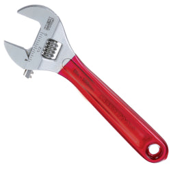 Klein 12 Inch Adjustable Extra Capacity Wrench with Dipped-Handle