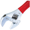 Klein 12 Inch Adjustable Extra Capacity Wrench with Dipped-Handle