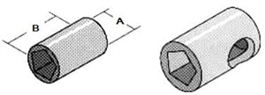 Small Penta- 1/2" Square Drive