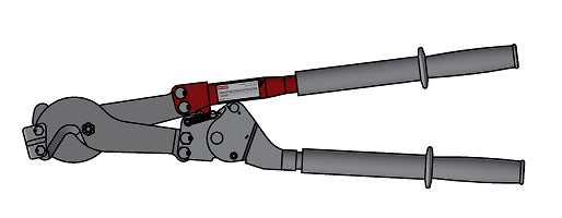 Slingco Ratchet Cable Cutter For Copper and Aluminum